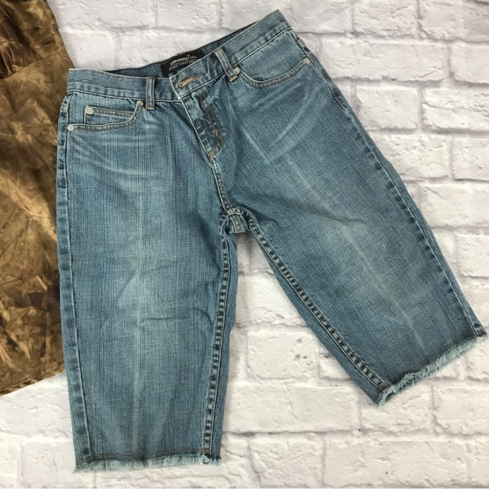 LONDONJEAN Cut Off Jean Short